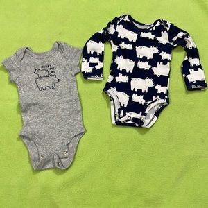 Carters New born onnies